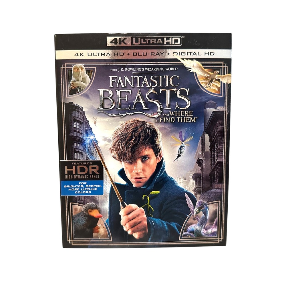 Fantastic Beasts Where to Find Them 4K UHD Blu-ray Slipcover No Digital Code